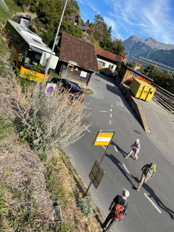Вілла Visperblick 24-7 Parkplatz Und Fruehstueck Inkl Ausserberg Екстер'єр фото